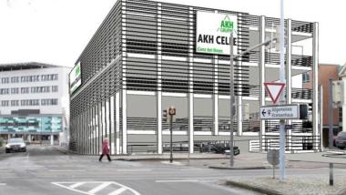 Entwurf Parkhaus am AKH Celle