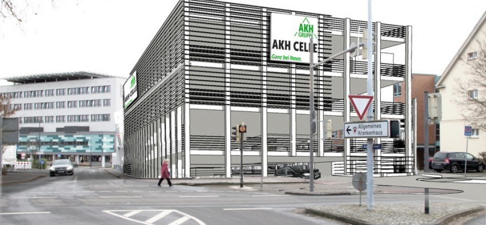Entwurf Parkhaus am AKH Celle